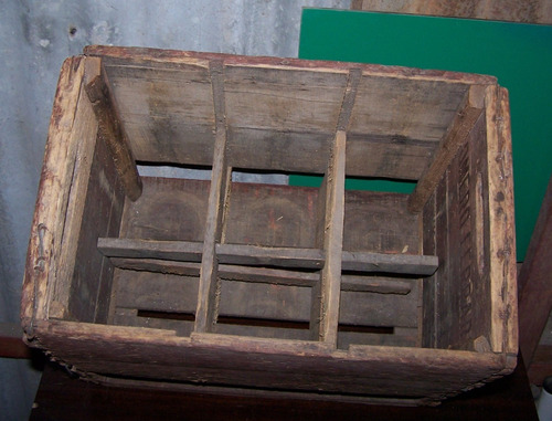 Cajon Soda Antiguo Madera (Usado)