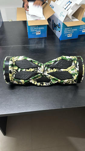 Hoverboard Overboard Skate Elétrico 8.0 Bluetooth Com Led