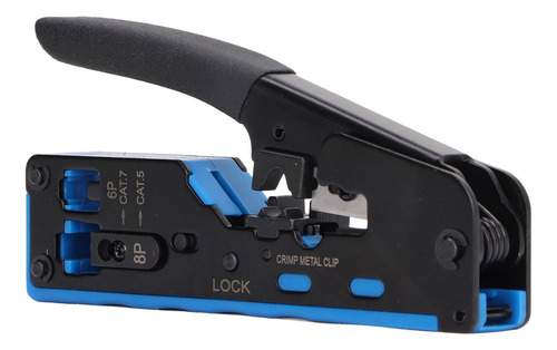 C El Kit De Herramientas De Crimpado Rj45 Pass Through,