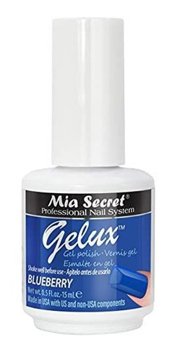 Mia Secret Gelux Soak-off Gel Pulir Color Arándanos - Rrtma