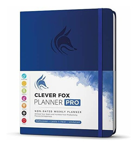 Clever Fox Planner Pro  Agenda Y Calendario Diario Para Aum