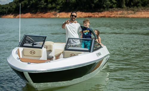 Lancha Ventura V One 2024 Zero Focker Joy Ross Marine 18 Pés