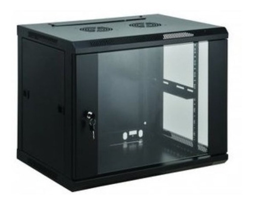 Gabinete De 19 Pared 6u Intellinet Flatpack Negro 711715 /vc