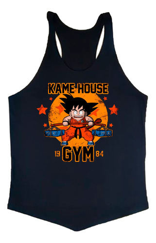 Playera Olimpica Tank Top Kame House Dbz Goku Gym