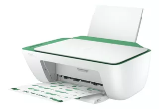 IMPRESORA PORTÁTIL A COLOR MULTIFUNCIÓN HP DESKJET INK ADVANTAGE 2375 BLANCA Y VERDE 100V/240V