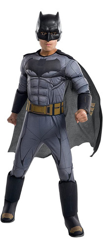 Disfraz Infantil De Lujo De Batman, De La Liga De La Justici