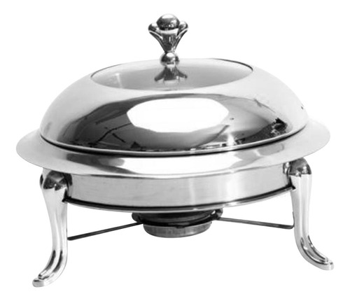 Chafing Dish Camping Estufa De Alcohol Bandeja De Plata 26cm