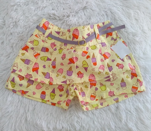 Imagem 10 de 10 de Kit Atacado C/10 Shorts De Brim Meninas