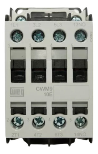Contator Tripolar Weg 9a 220v Cwm9 Original 5 Und