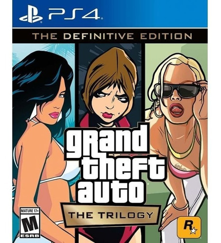 Grand Theft Auto Trilogy Definitive Edition Playstation 4