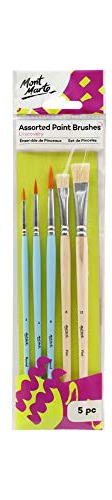 Pintura - - Discovery Assorted Paint Brushes 5pc