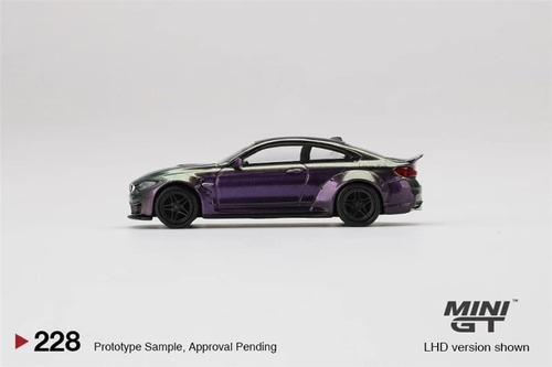 Imagem 3 de 3 de Bmw M4 Liberty Walk - 1:64 - Mini Gt