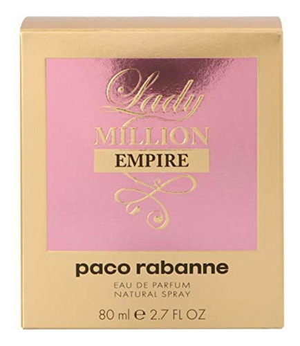 Paco Rabanne Eau De Parfum Lady Million Empire 80 Ml