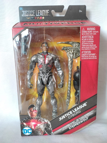 Imagen 1 de 2 de Cyborg  Dc Multiverse Baf Steppenwolf Liga De La Justicia