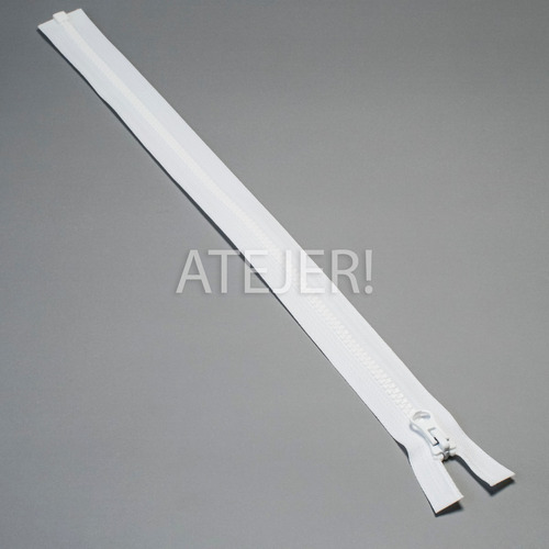 Imagen 2 de 4 de Cierre Diente De Perro Marca Ykk Desmontable De 90 Cm X Unid