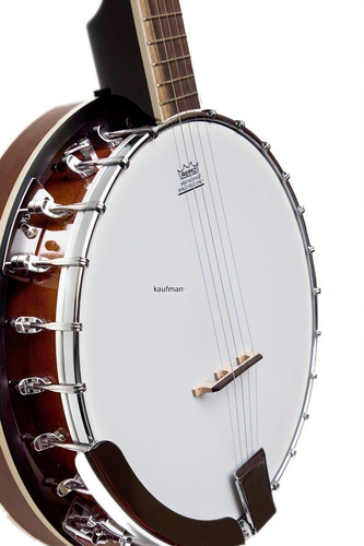 Imagen 5 de 8 de Banjo 5 Cuerdas Alta Calidad Danny / Remo Con Accesorios