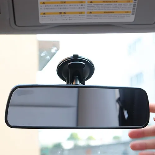 Espejo Retrovisor Para Coche Y Camión, Universal, Negro, Con