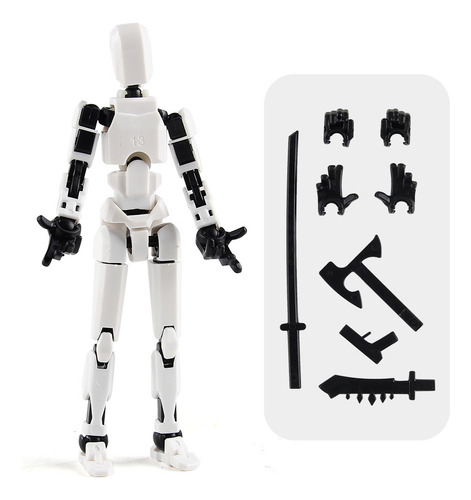 9 Pieces 3d Movable Joints Model Lucky 13 Dolls