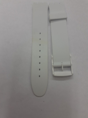 Malla Morellato Para Reloj Swatch U0279.blanca.17mm