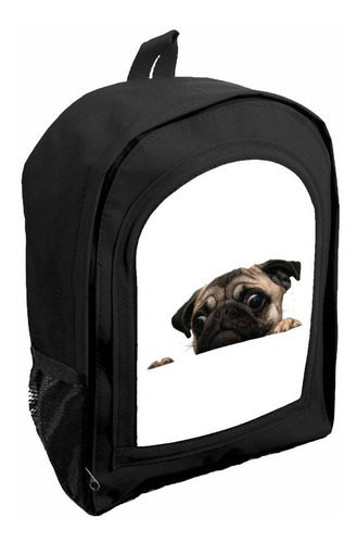 Mochila Negra Nena Nene Jardin/ Preescolar Cachorros Ar94