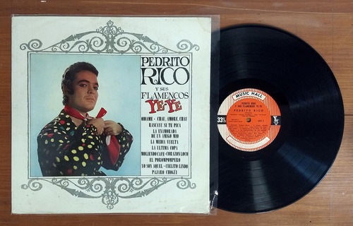 Pedrito Rico Y Sus Flamencos Ye Ye Disco Lp Vinilo