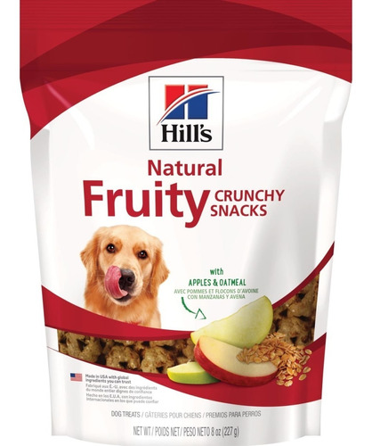 Hills Fruity Snacks Manzana Avena 227 Grs / Catdogshop