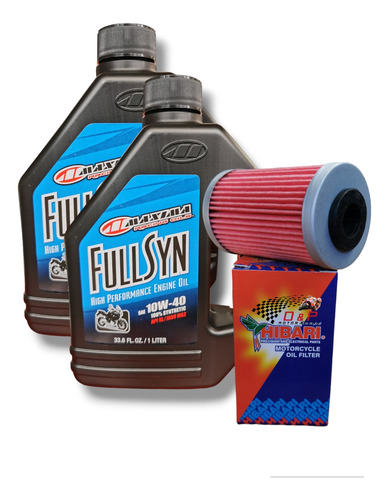 Kit Mantencion Pulsar Ns200 Dominar 400 Aceite Maxima 10w40