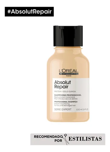 Shampoo Cabello Dañado | Absolut Repair | Travel Size 100ml