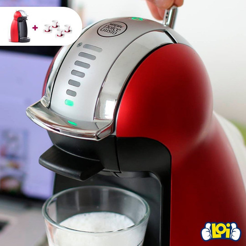 Cafetera Dolce Gusto Genio 2 Automática + 4 Tazas Orig Loi