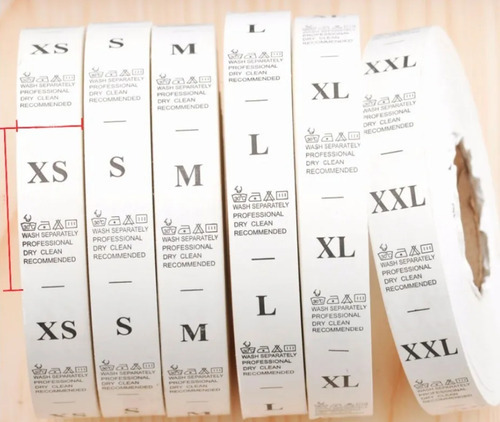 Pack X12 Rollos Poliamida Blanca 20mm X 50m Para Impresión De Etiquetas Textiles Para Impresoras Zebra, Tsc, Honeywell, Hprt, Datamax, Sato,xprinter, Alta Durabilidad Y Resistencia A Lavado Múltiple