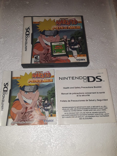 Naruto Path Of The Ninja. Video Juego Nintendo Ds (Usado)