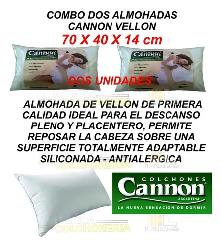 Almohadas cannon vellon hotsell