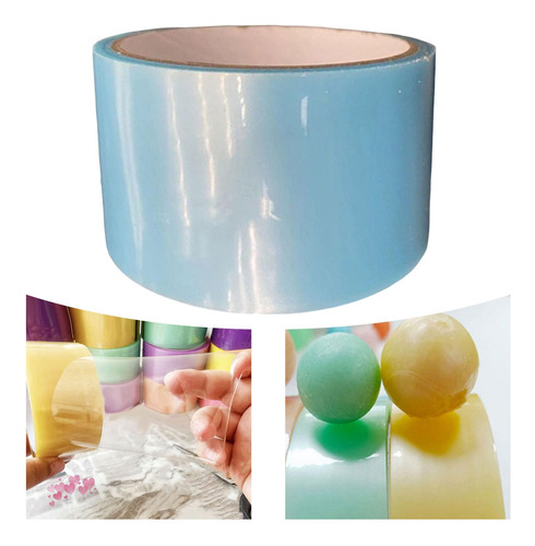 Sticky Ball Tape Sensory Toy Creativo Decorativo Diy Azul