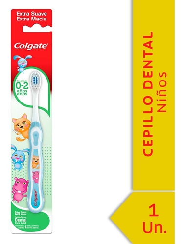 Cepillo Dental Smiles Colgate De 0-2 Años X 1 Unidad