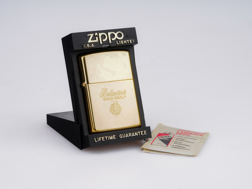 Encendedor Zippo Ballentines Whiskey Edition Vintage (Usado)