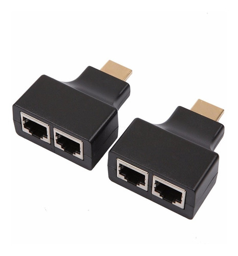 Extender Hdmi Utp 30 Mtr 2 Rj45 Hasta 30 Metros