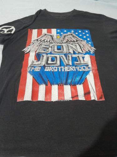 Remera Bon Jovi Muy Rara 