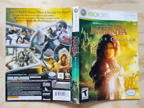 Narnia Prince Caspian Xbox360 (Usado)