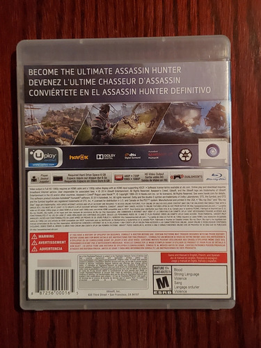 Assassins Creed Rogue Ps3 (Usado)