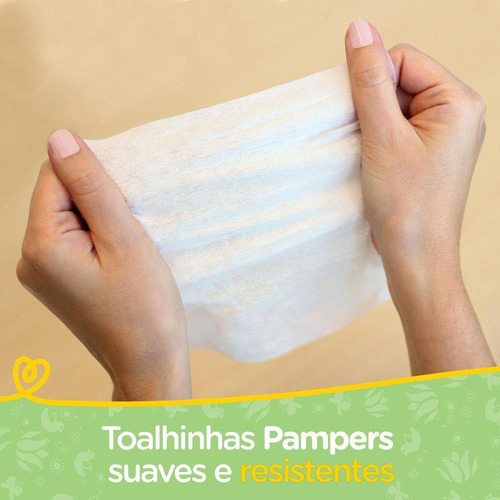Imagem 8 de 8 de Toalhinhas Umedecidas Pampers Aloe Vera Com 48