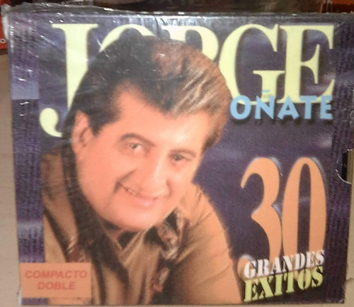 Jorge Oñate. 30 Grandes Exitos. Cd Org Usado. Qqg.