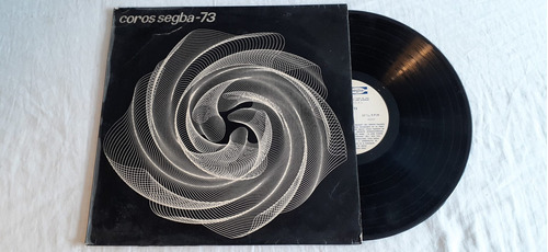 Coros Segba 1973 Con Tarjeta Y Firma Vinilo Vg
