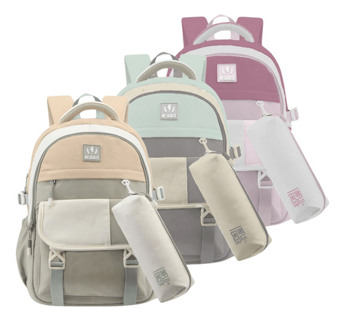 Mochila Influencer School 18 Pulgadas 68.3220 Color Multicolor