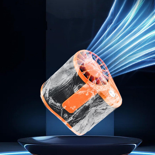 Ventilador De Cintura Portátil Usb, Fácil De Usar,