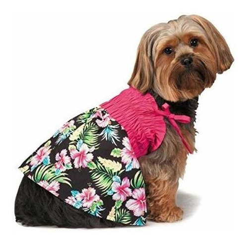 Vestido De Verano Casual Brisa Hawaiana Canina Para Perro