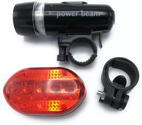 Luces bicicleta LED ST 110 Delantero / Trasero con pilas