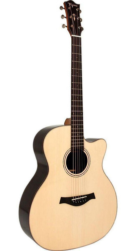 Violão Tagima Aço Eletrico Serie Café Jumbo Cf1000 Com Case