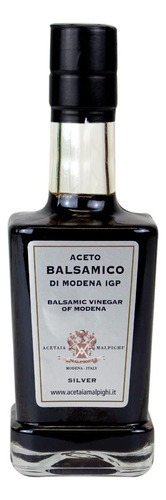 Acetaia Malpighi Vinagre Balsamico De Modena P.g.i. Silver S