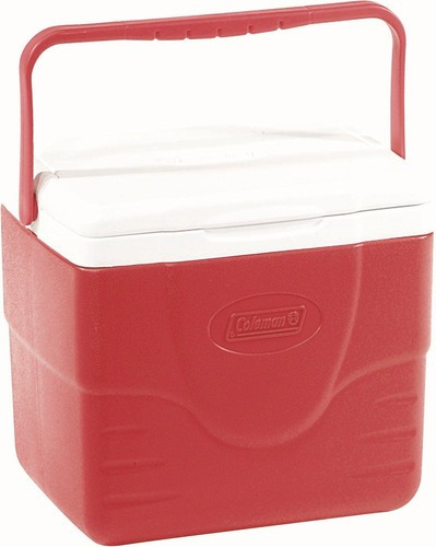 Imagem 1 de 1 de Caixa Térmica 9 Qt 8,5 Litros Com Alça Coleman Vermelho