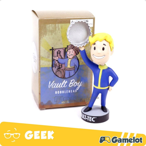 Imagem 2 de 2 de Fallout 4 Vault Boy Figure Action Bobble Head Game Bethesda